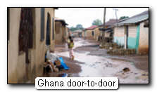 Ghana door-to-door
