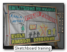 Sketchboard training